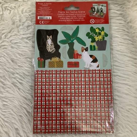 Roger la borde Christmas fireside festive pop slot scene - Picture 3 of 3